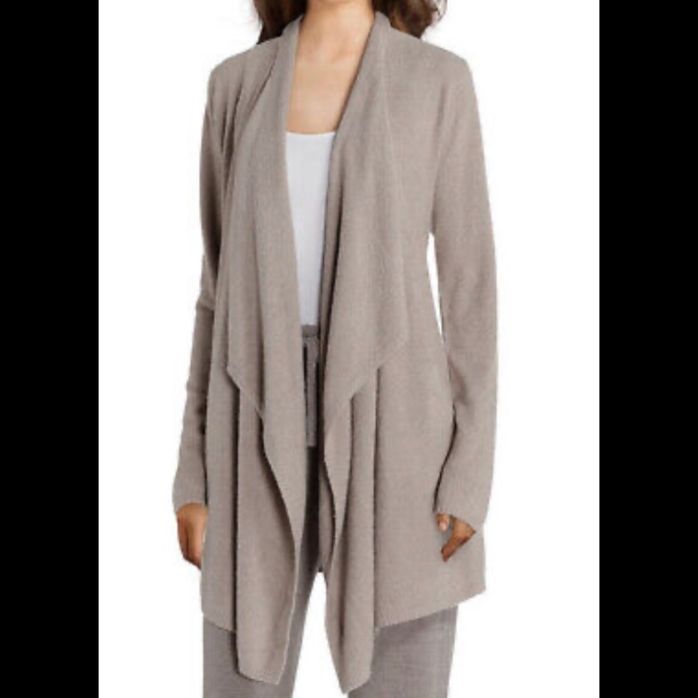 Barefoot Dreams Drapefront Cardigan S/m